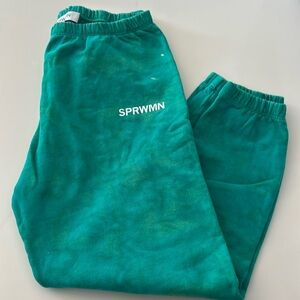 SPRWMN Tie Dye Jogger Sweatpants M NEW